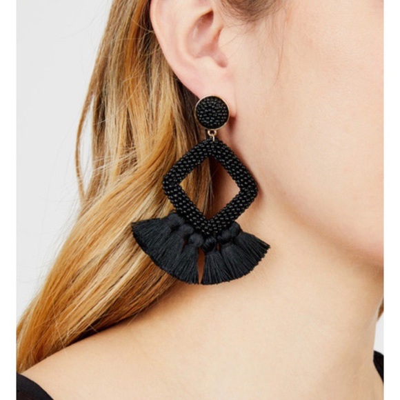 AVA Fringe Earrings - Picture 2 of 4